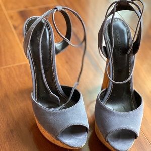 Sergio Rossi cork heels